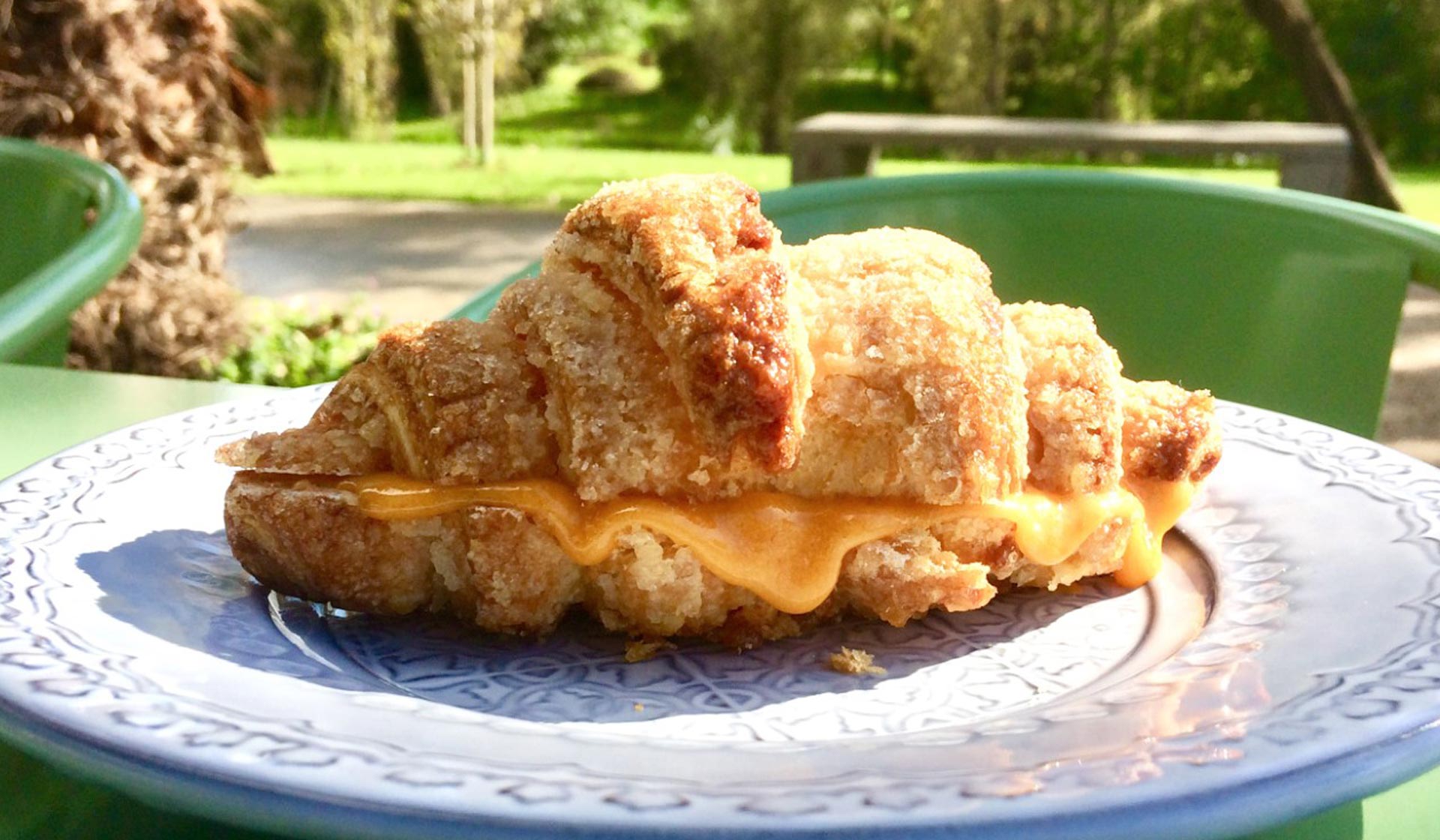 jardim nativo restaurante cafetaria croissant açucarado doce de ovos